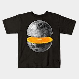 orange moon Kids T-Shirt